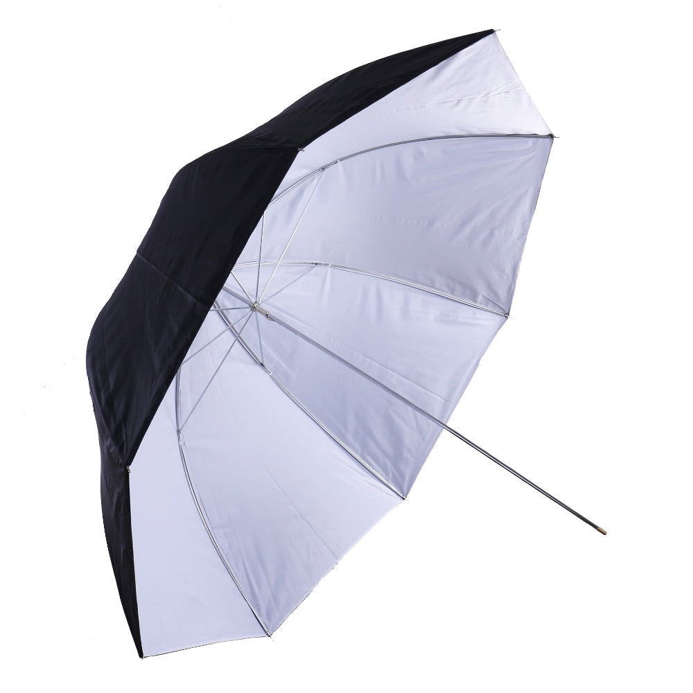 Falcon Eyes Paraply UR-32WB Hvid/Sort 80 cm