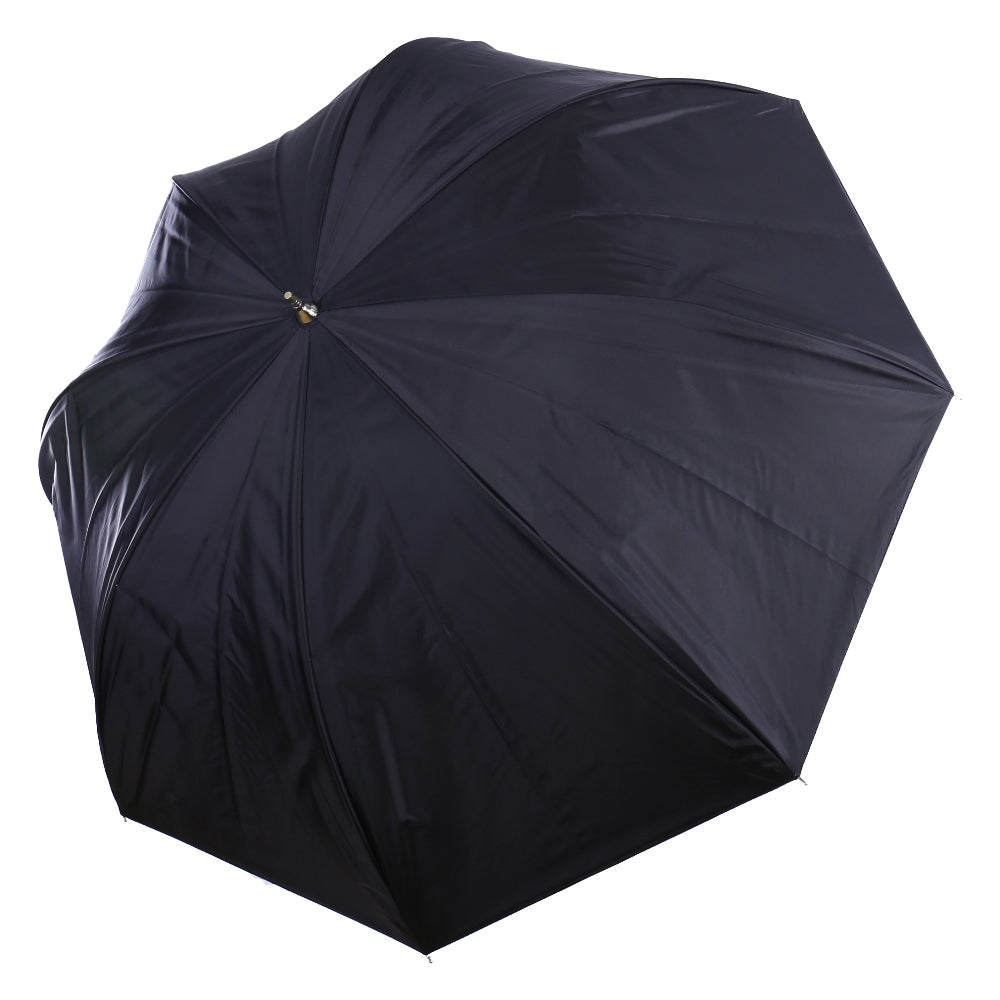 Falcon Eyes Paraply UR-48WB Hvid/Sort 122 cm — 2