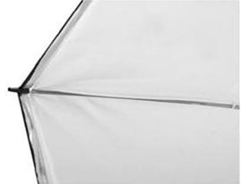 Falcon Eyes Jumbo Umbrella URN-T86TSB1 Transparent White + Silver/Black Cover 216 cm — 2