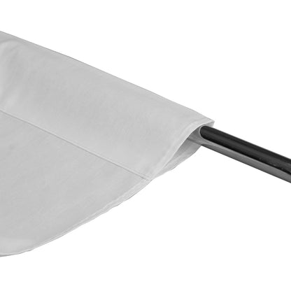 Falcon Eyes Baggrundsstof 1,5 x 2,8m Hvid — 2
