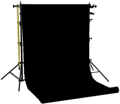 Falcon Eyes Bakgrundssystem SPK-1Z med 1 Rulle Svart 1.35x11 m