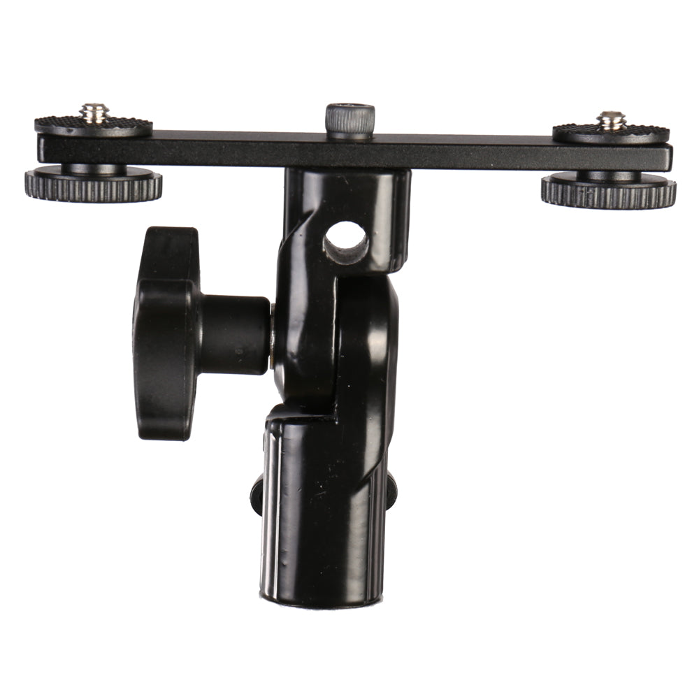 Falcon Eyes Dobbelt Fatning Vippebeslag + 2 x Blitzsko CLD-14A — 3