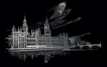 R&L Engraving Art A3 Famous Places - Big Ben & Parliament - Skrabebilleder