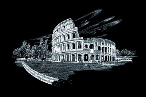 R&L Engraving Art A3 Famous Places