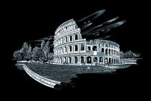 R&L Engraving Art A3 Famous Places - Colosseum - Skrabebilleder