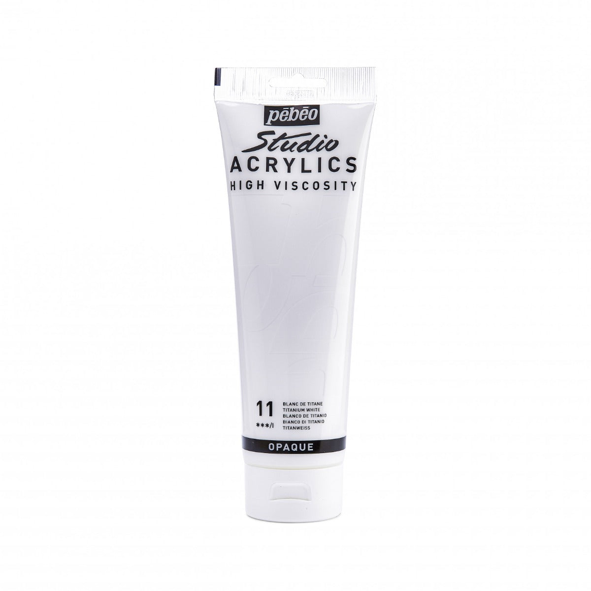 Pebeo Studio Acrylverf 250 ml - Titanium White