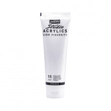 Pebeo Studio Acrylic paint 250 ml - titan vit - Akrylfärg