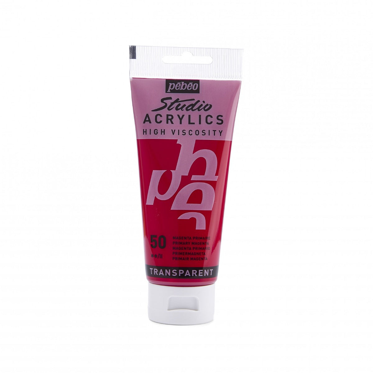 Pebeo Studio Acrylic paint 100 ml - 50 - primär Magenta - Akrylfärg