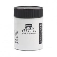 Pebeo Studio Acrylic paint 500 ml - 11 - titan vit - Akrylfärg
