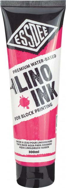 Essdee Block Printing Ink 300 ml - fluorescerende Roze - Trykfarve