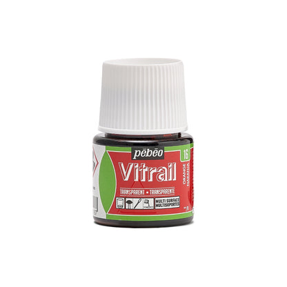 Pebeo Vitrail Transparent Glass paint 45 ml - 16 - orange - Glas- og porcelænsmaling