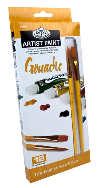 Royal & Langnickel Gouache Sets - 12-pak - Gouache og tempera