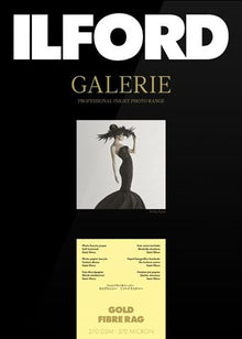Ilford fotopapir Galerie Fibre Rag 270g A4 50 Ark