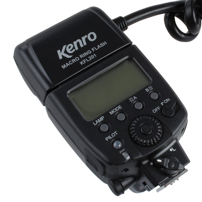 Kenro TTL Macro Rengas Salama KFL201C mallille Canon — 5