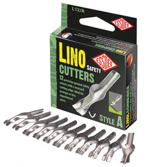 Essdee Lino safety cutters Style A - 12 stk. - Bloktryk