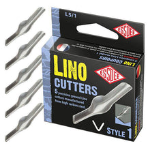 Essdee Linocut blades, 5-piece Æske - Nr. 1 - Bloktryk