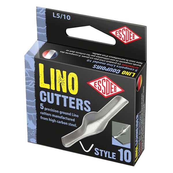Essdee Linocut blades, 5-piece Scatola - Nr. 10 - Stampa a rilievo