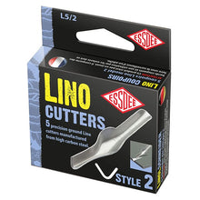 Essdee Linocut blades, 5-piece Æske - Nr. 2 - Bloktryk