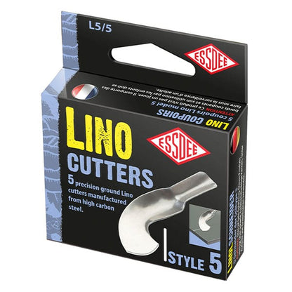 Essdee Linocut blades, 5-piece Scatola - Nr. 5 - Stampa a rilievo