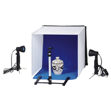 Linkstar Valokuva Laatikko Sarja PBK-50 50x50 cm Taitettava + 2x50W Lamput
