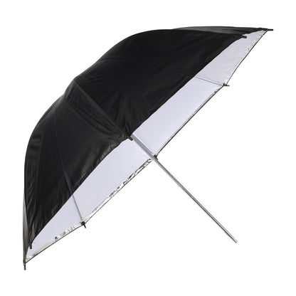 Linkstar Paraply PUK-84WB Vit/Svart 100 cm (Vändbar)