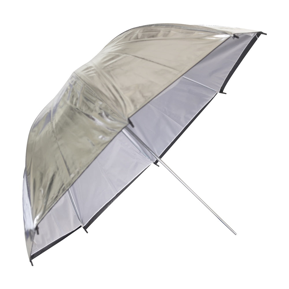 Linkstar Paraply PUK-84WB Vit/Svart 100 cm (Vändbar) — 2