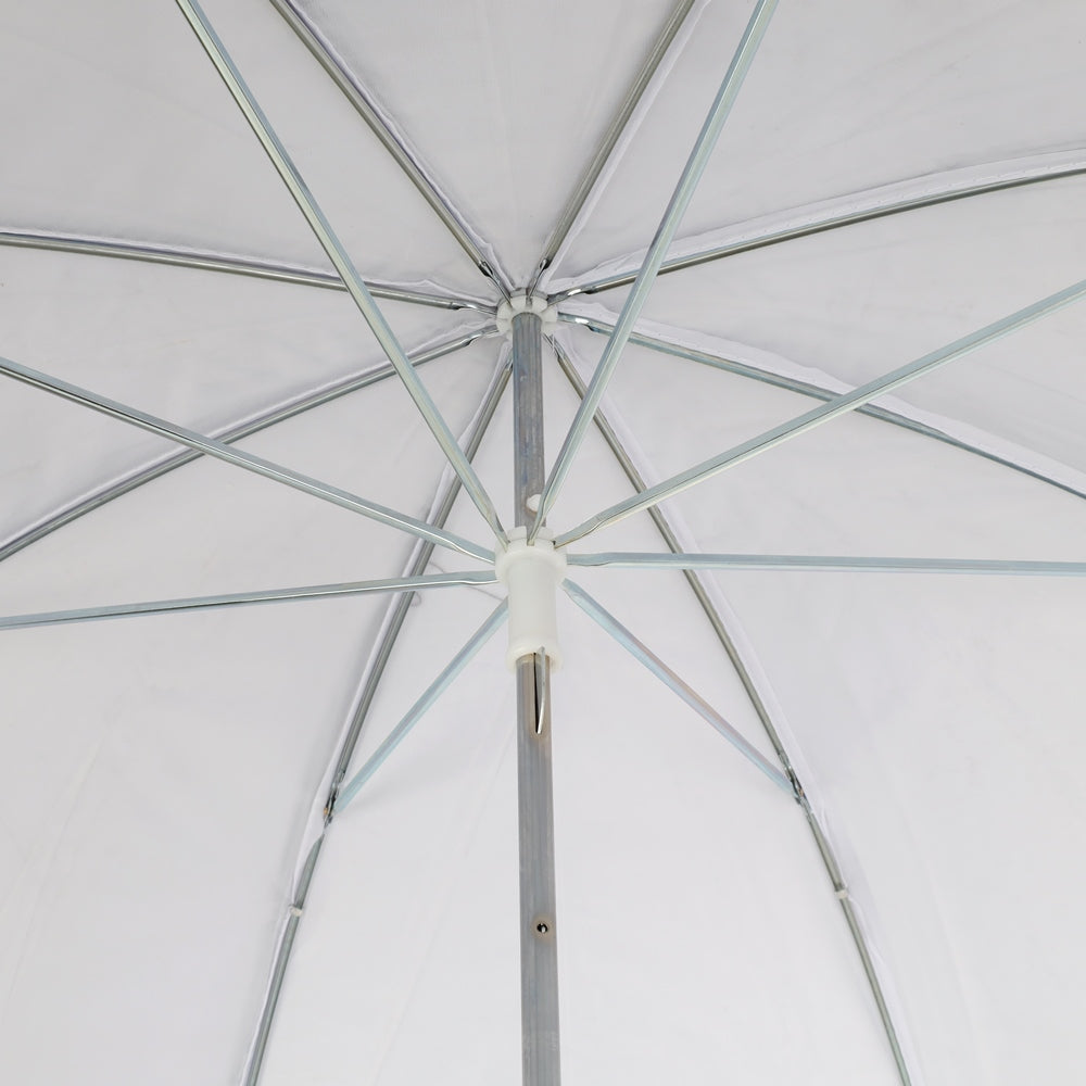 Linkstar Paraply PUK-84WB Vit/Svart 100 cm (Vändbar) — 7