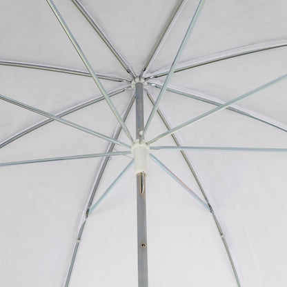Linkstar Paraply PUK-84WB Vit/Svart 100 cm (Vändbar) — 7