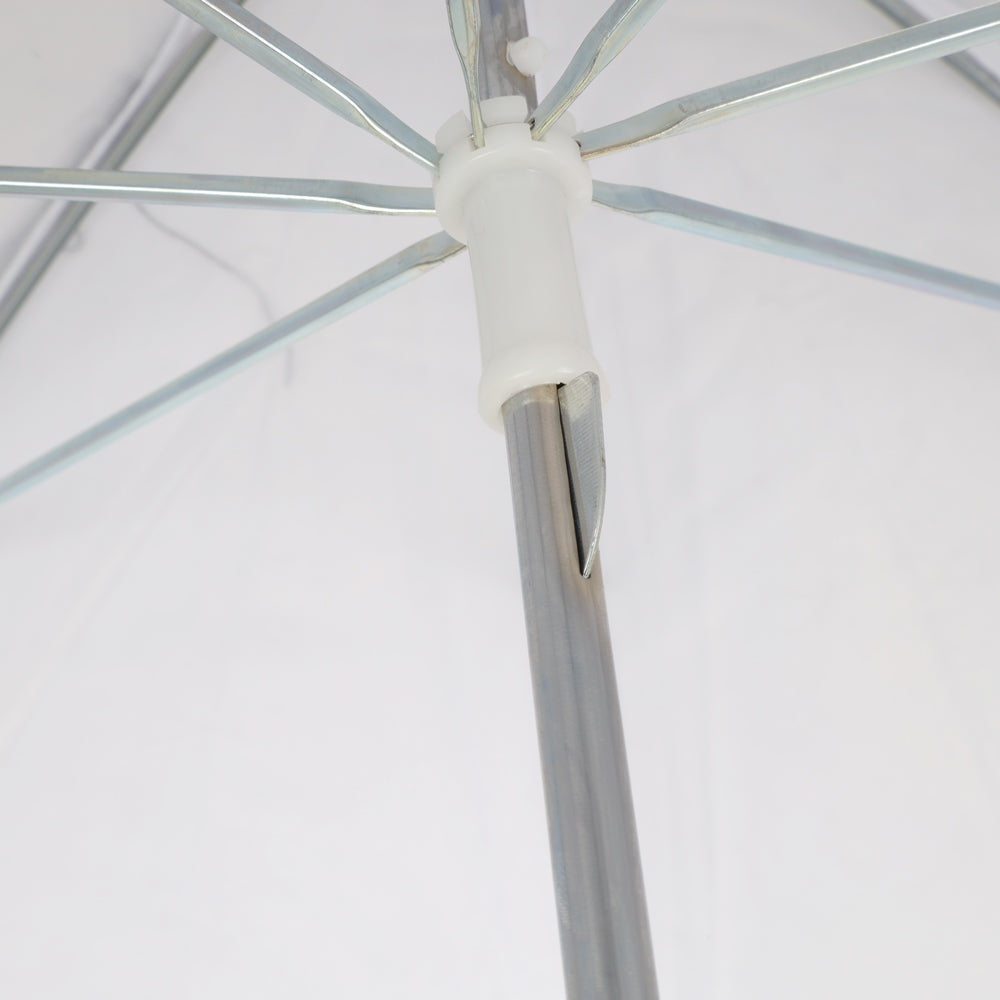 Linkstar Paraply PUK-84WB Vit/Svart 100 cm (Vändbar) — 8