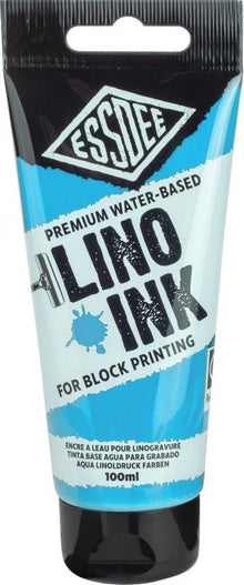 Essdee Premium Block Printing Ink 100 ml - Hemelsblauw - Trykfarve