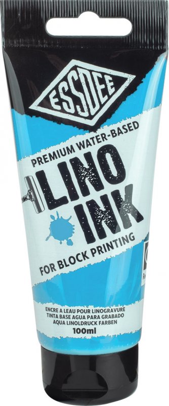 Essdee Premium Block Printing Ink 100 ml - Hemelsblauw - Trykfarve