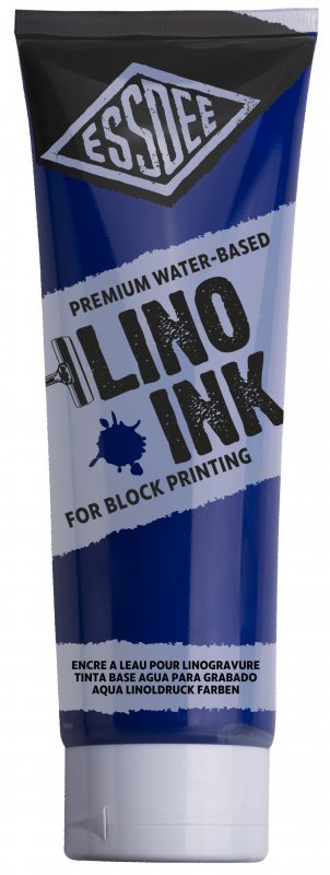 Essdee Block Printing Ink 300 ml - Ultramarijn Briljant - Trykfarve