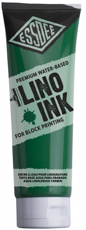 Essdee Block Printing Ink 300 ml - Emerald grøn Briljant - Trykfarve