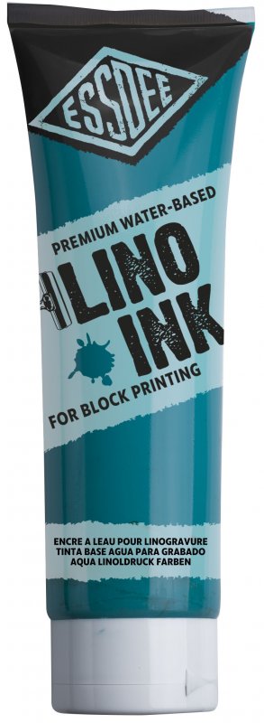 Essdee Block Printing Ink 300 ml - turkis - Trykfarve