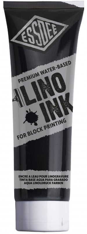 Essdee Block Printing Ink 300 ml - sort - Trykfarve