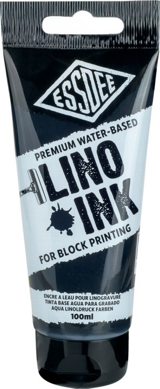 Essdee Premium Block Printing Ink 100 ml - sort - Trykfarve