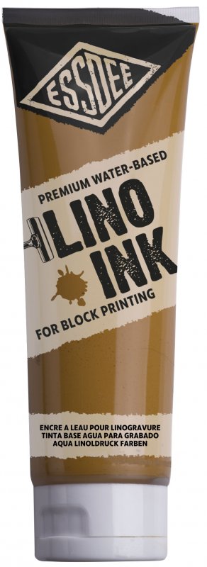 Essdee Premium Block Printing Ink 300 ml - Okergeel - Trykfarve