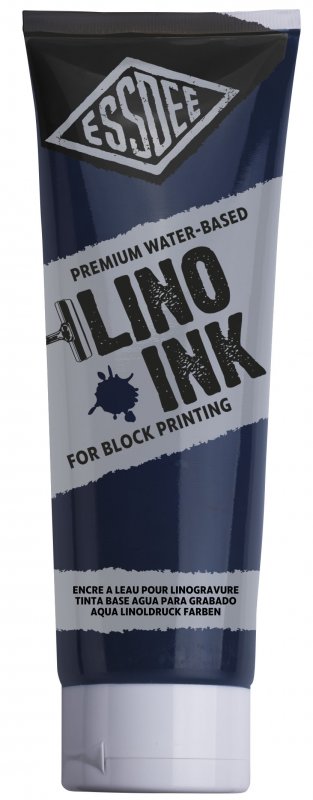 Essdee Block Printing Ink 300 ml - Prussian blå - Trykfarve