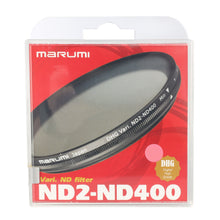 Marumi Harmaa Säädettävä Suodin DHG ND2-ND400 55 mm — 2