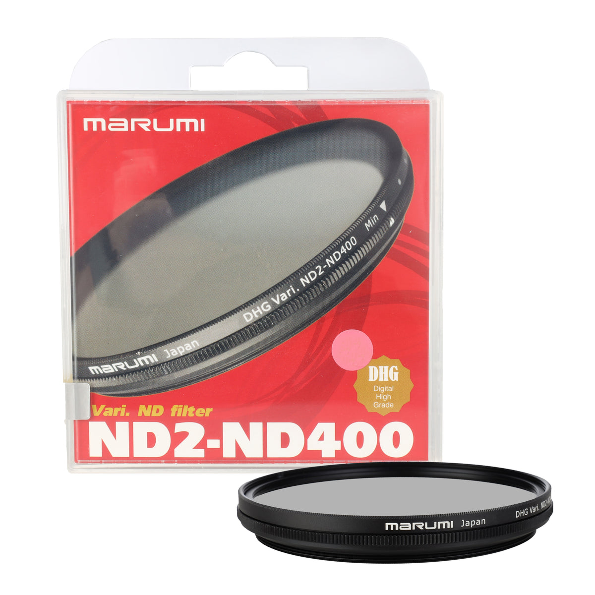 Marumi Grå Variabel Filter DHG ND2-ND400 55 mm — 3