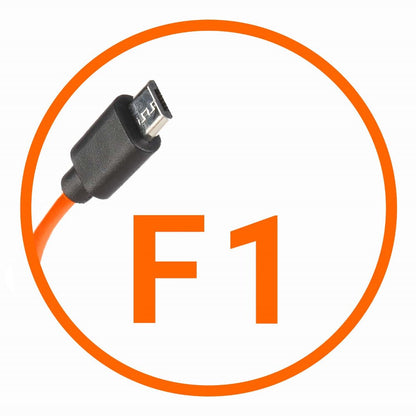 Miops Cavo di collegamento per fotocamera Fujifilm F1 Arancione