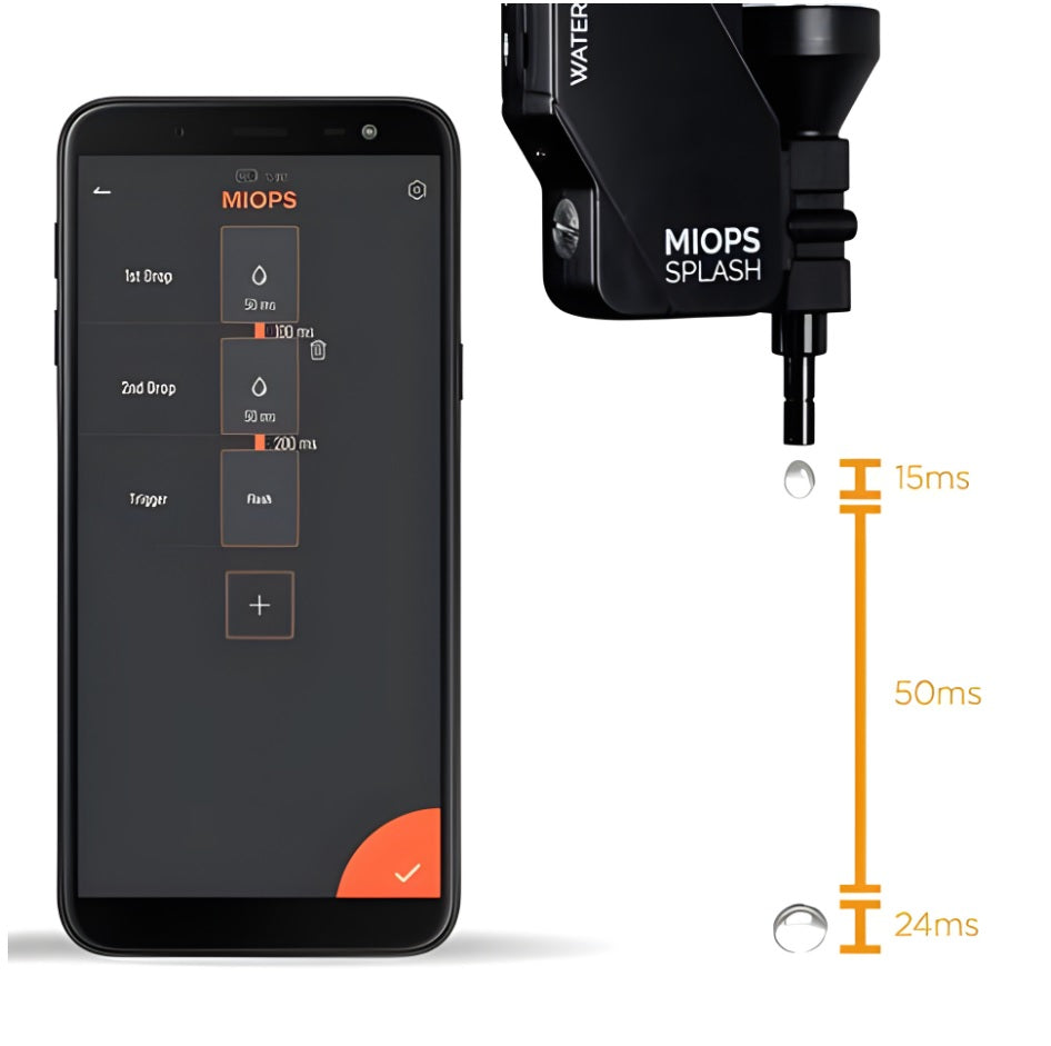 Miops Splash V2 Vattendroppe Pro Paket S3 — 3