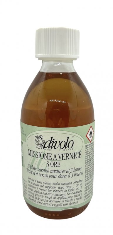 Divolo Mixtion Gilding adhesive oil-based 3-hour - 250 ml - Forgyllning