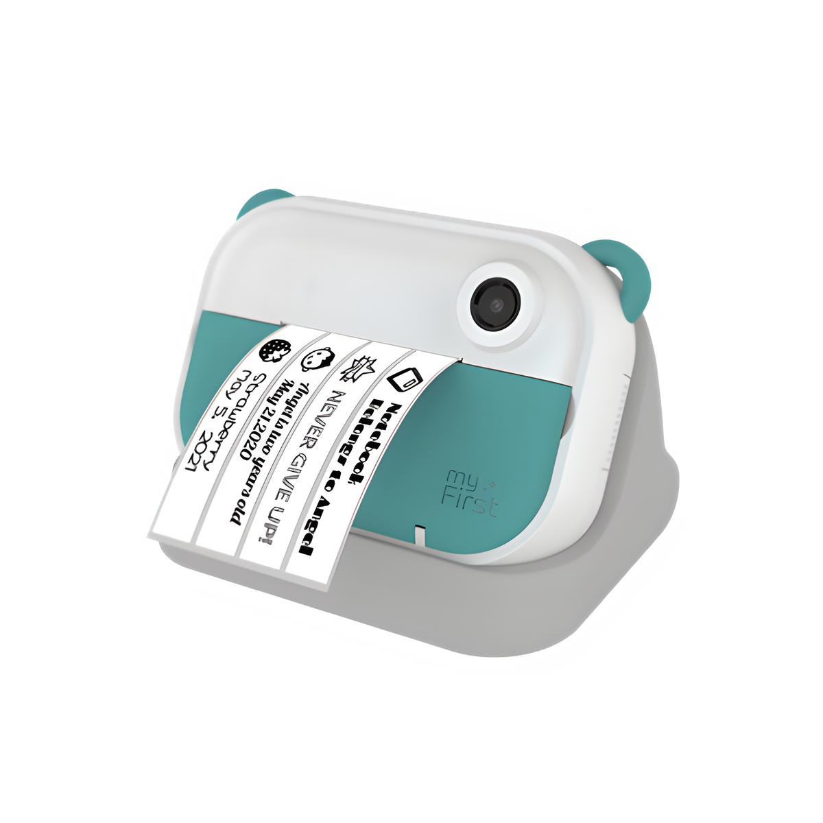 myFirst Camera Insta Wi Teal + Free Wi Thermal Sticker Color Pattern