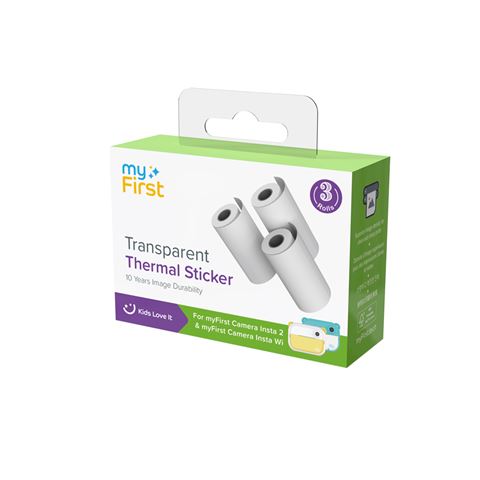 myFirst Läpinäkyvä 2.0 Lämpö Tarra