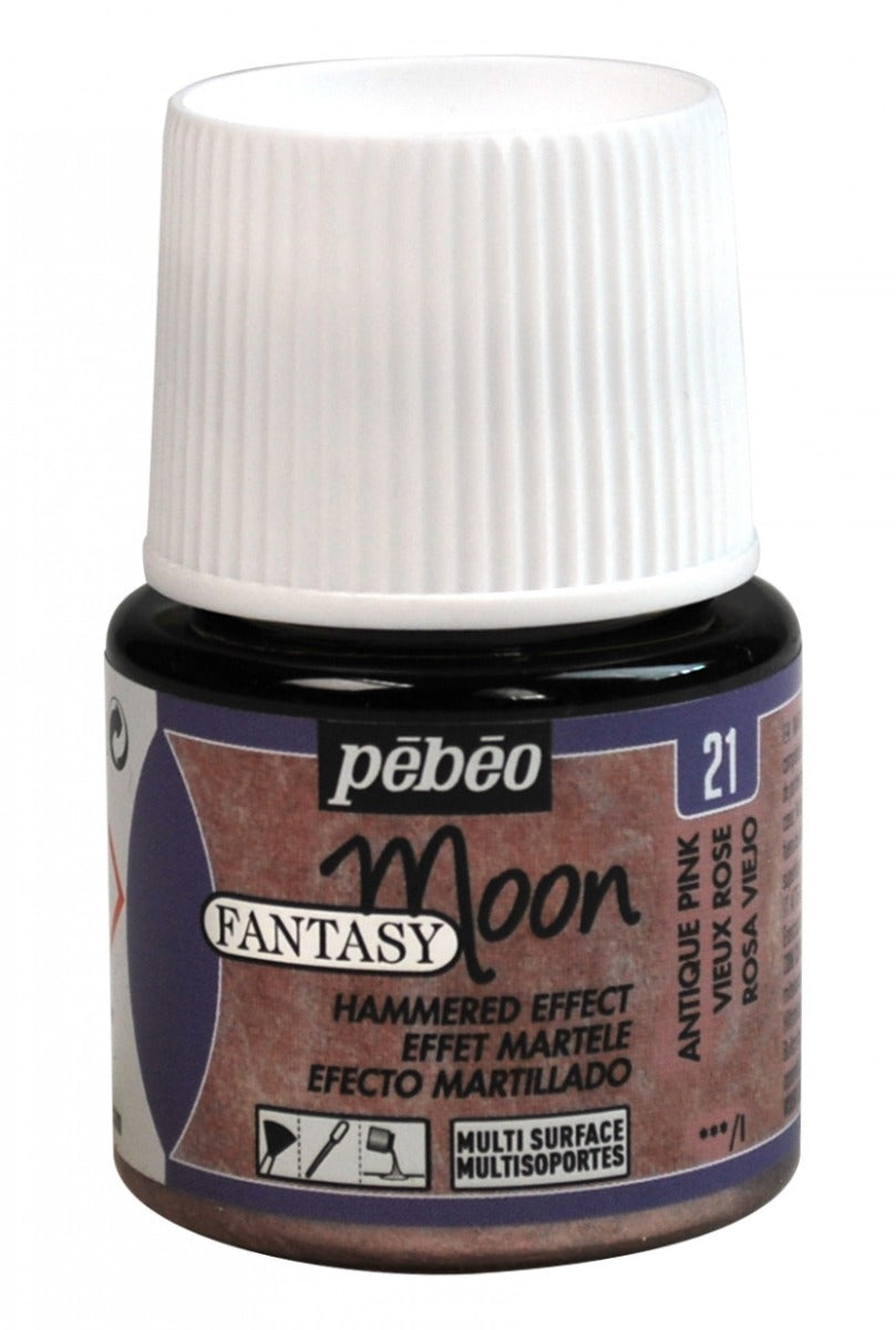 Pebeo Fantasy Moon Effect paint 45 ml - Antique pink - Effektmaling