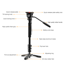 Nest Video Enbensstativ NT-329M H145 cm — 2