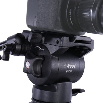 Nest Videostativ NT-670 + Væskedæmpet panoramahoved — 3
