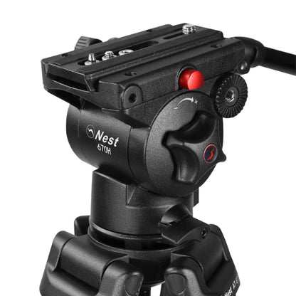 Nest Videostativ NT-670 + Væskedæmpet panoramahoved — 6