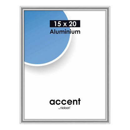 Nielsen Valokuvakehys 52423 Accent Kiiltävä Hopea 30x40 cm